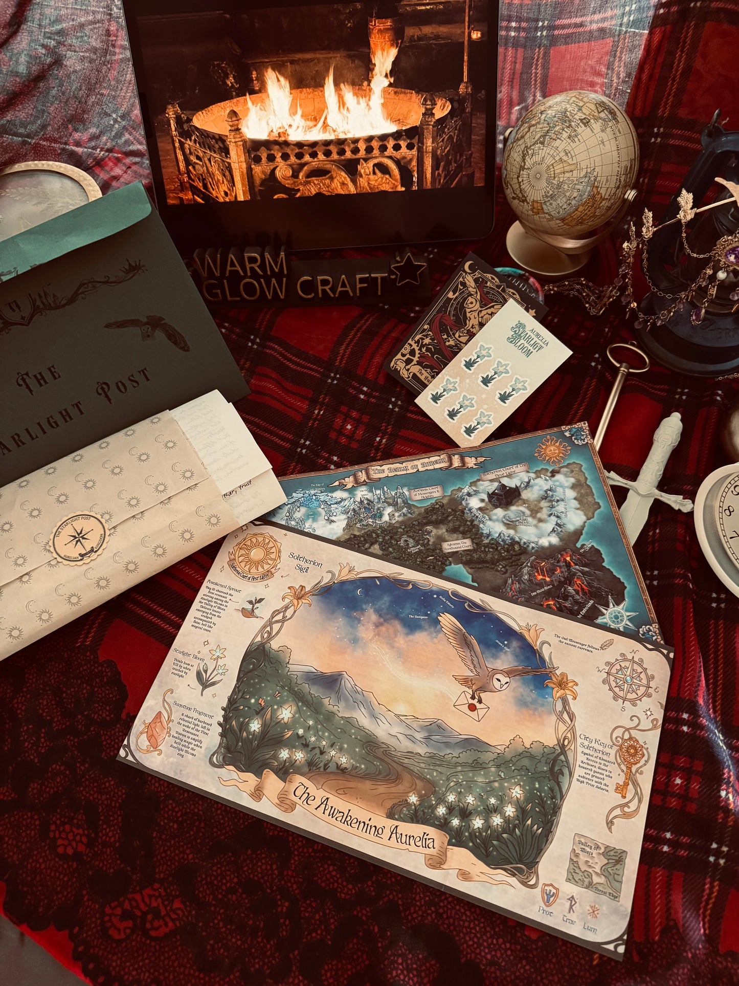 The First Letter with Map