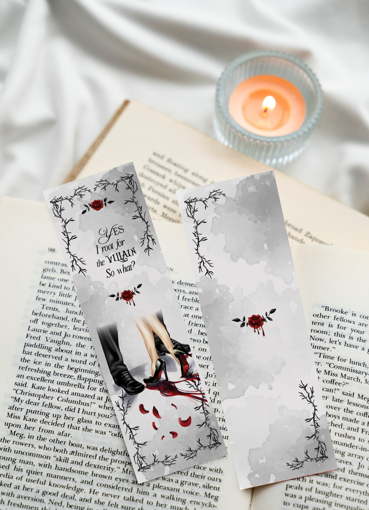 Villain Romance Bookmark