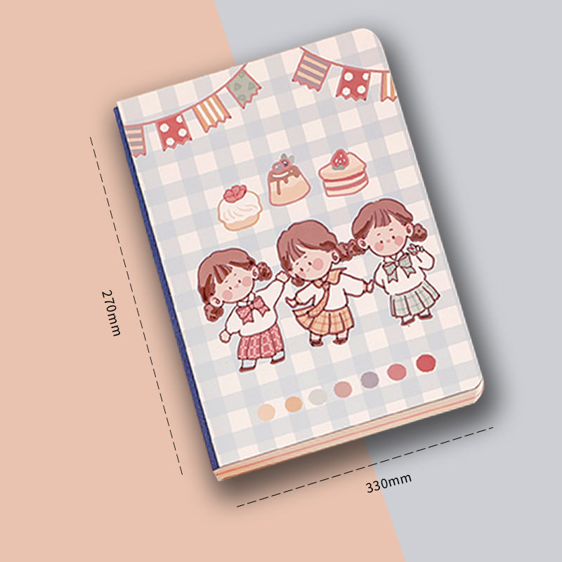 Cute Kawai Gift Box School Supplies Stationery Set