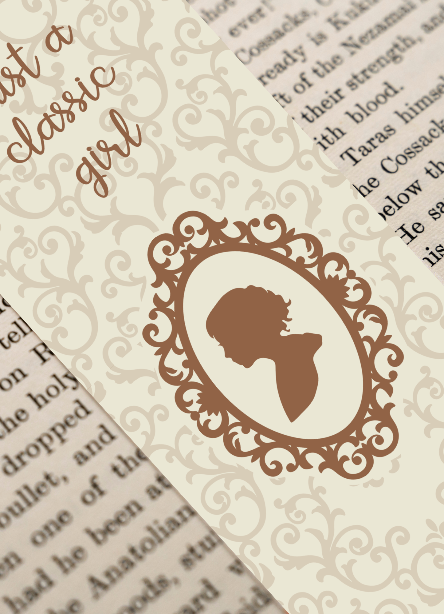 Just a Classic Girl Bookmark