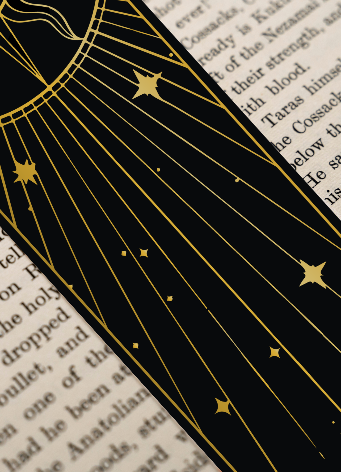Celestial Moon Back Bookmark
