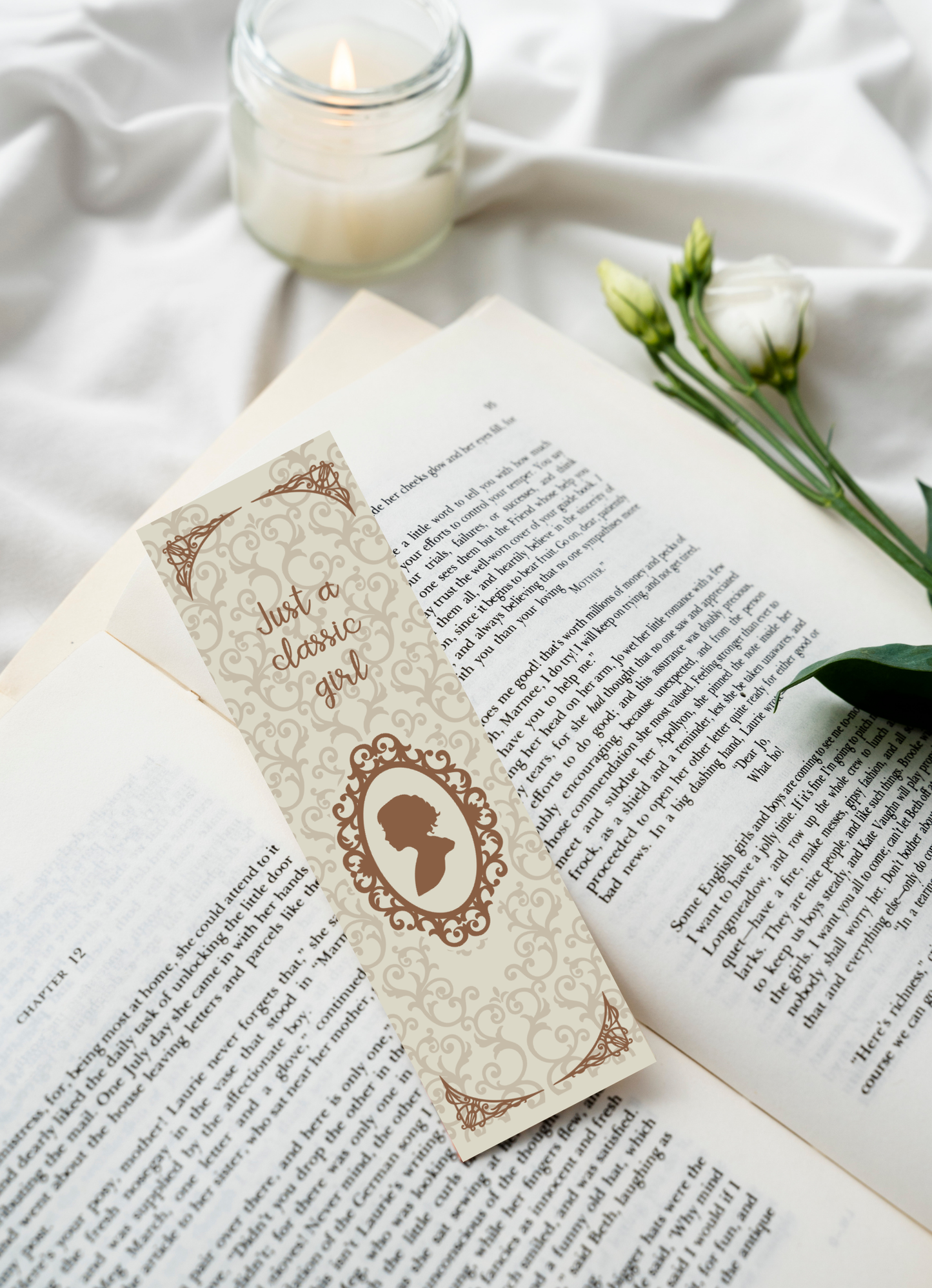 Just a Classic Girl Bookmark
