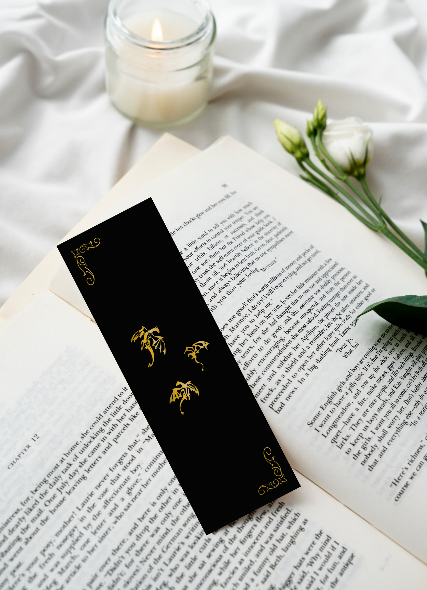 Fantasy Map & Dragons Bookmark