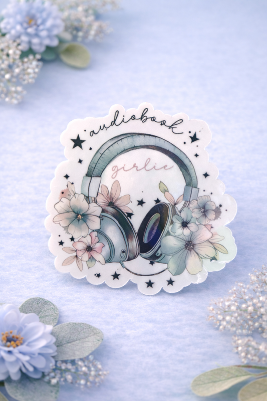 Audiobook Girlie Sticker