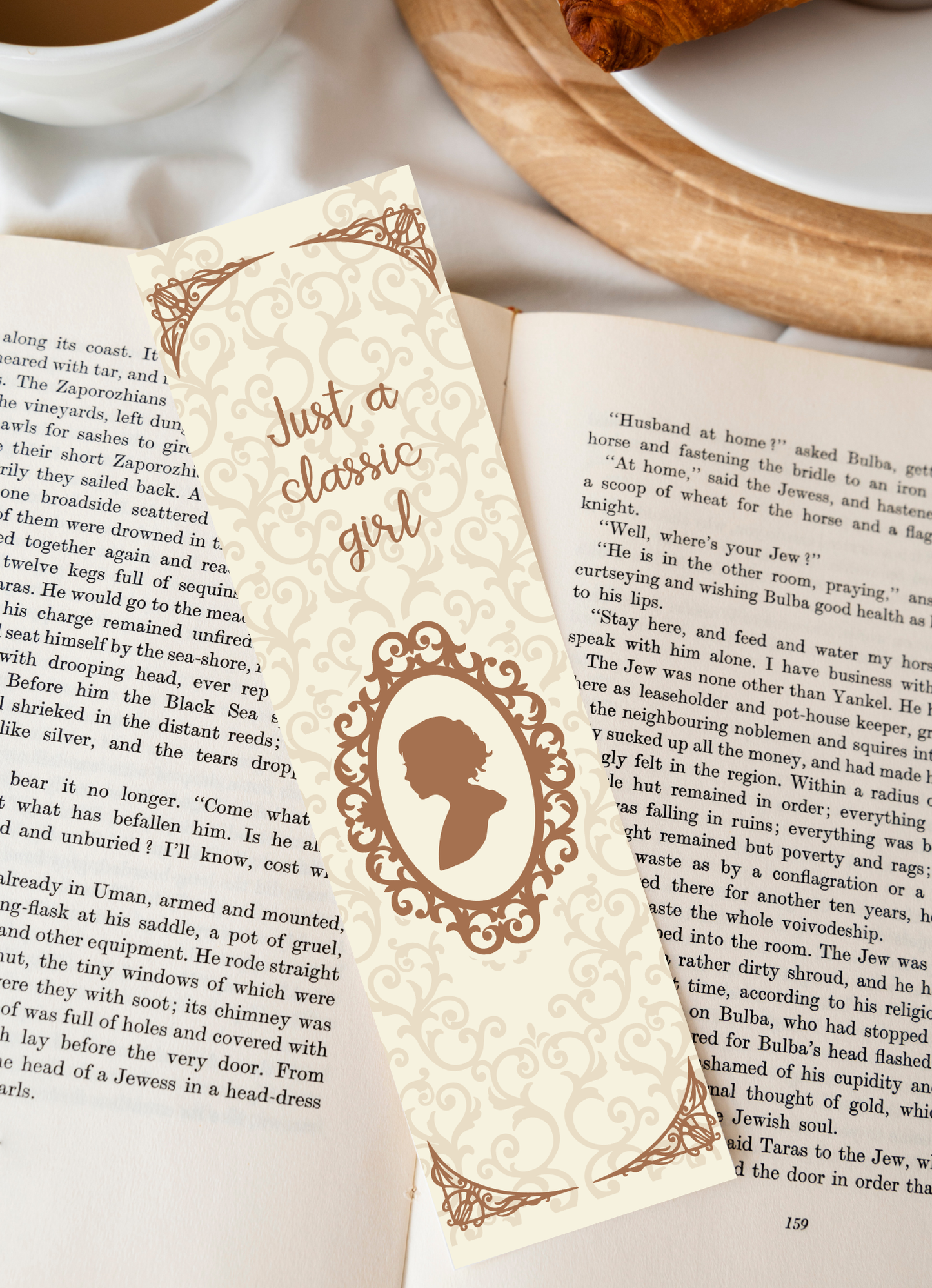 Just a Classic Girl Bookmark