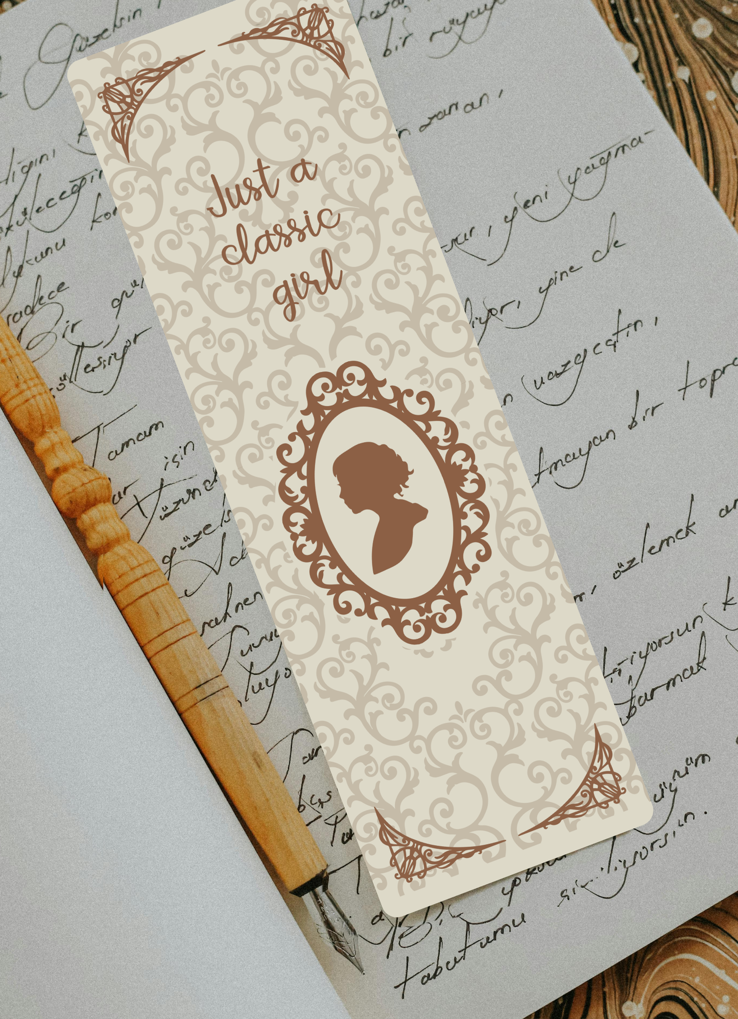 Just a Classic Girl Bookmark