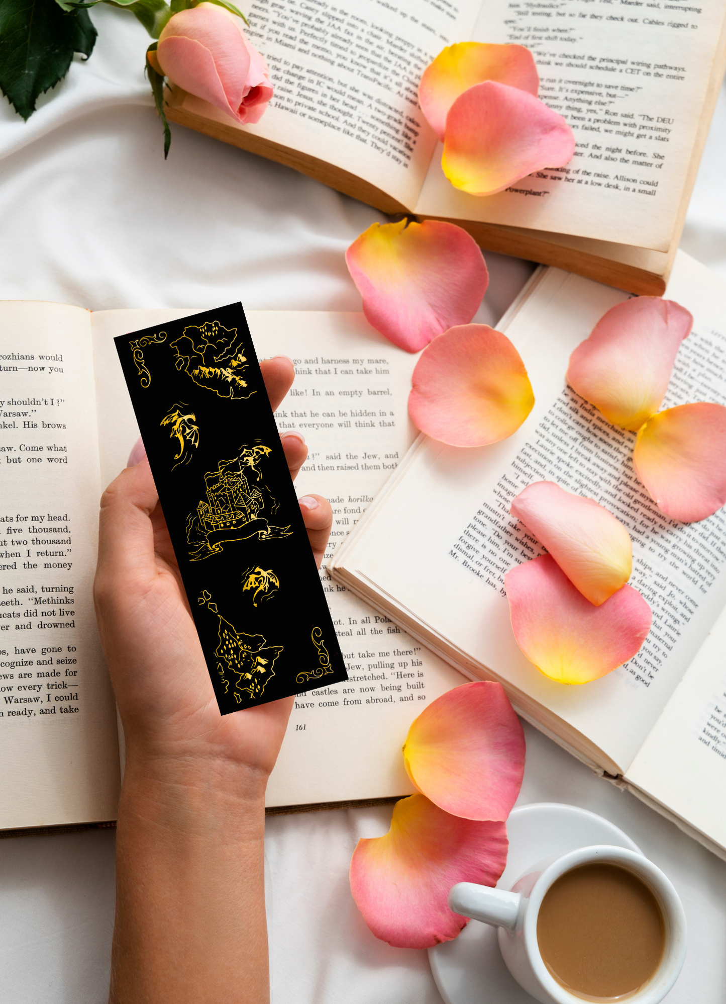 Fantasy Map & Dragons Bookmark