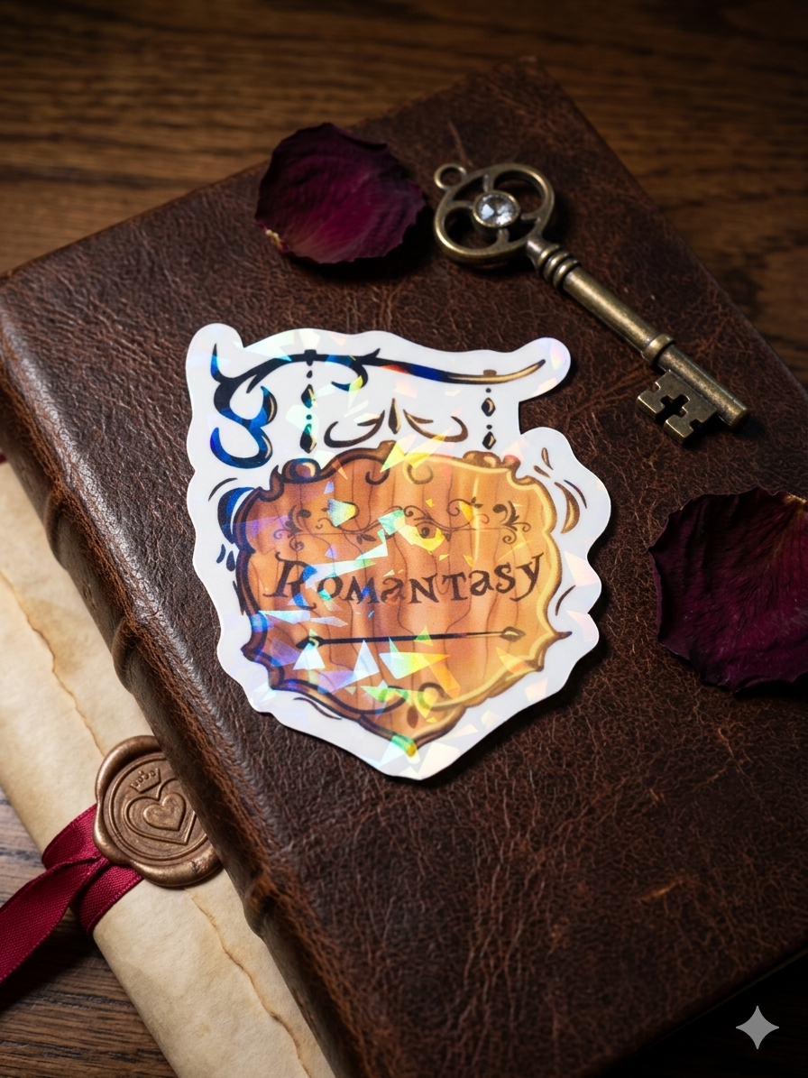 Romantasy Tavern Sign Sticker