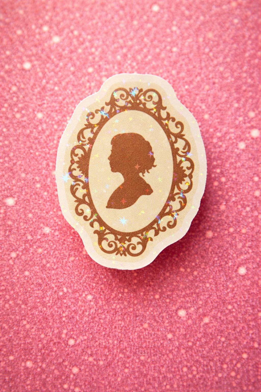 Classic Romance Portrait Sticker