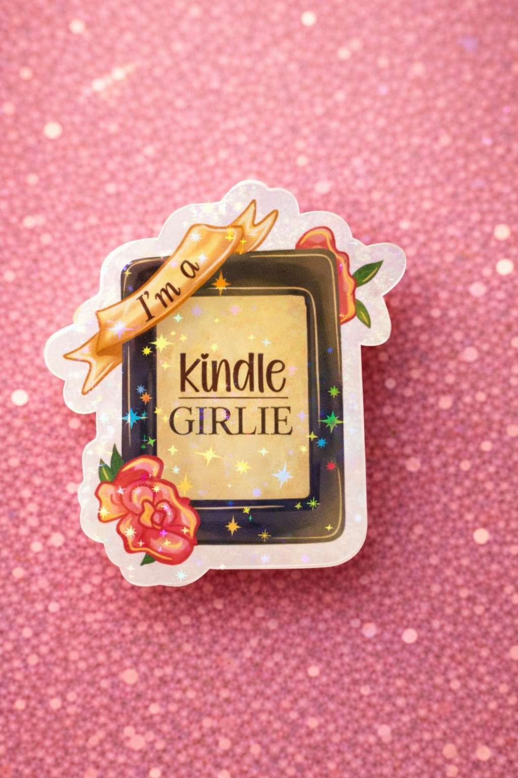 I’m a Kindle Girlie Sticker