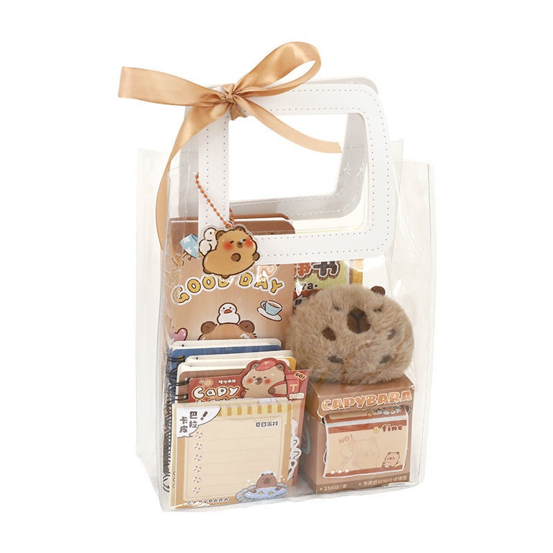 Capibara Gel Pen Stationery Set
